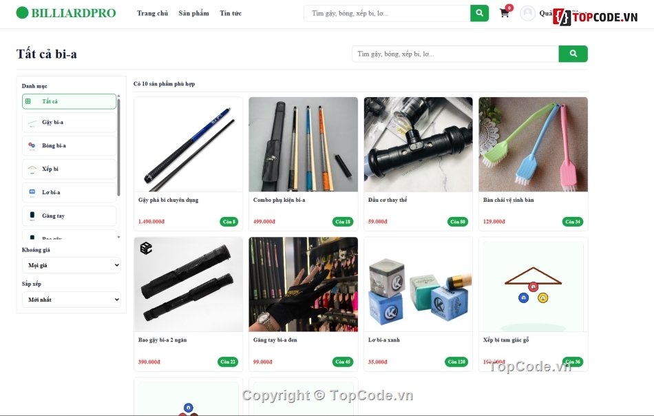 web sản phẩm,web bán sản phẩm,bán web